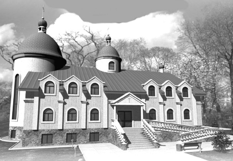 Проект монастиря у Яворові