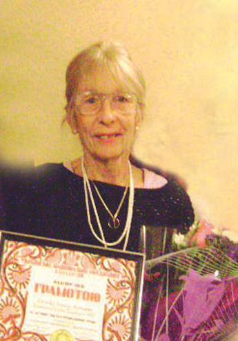 Natalie Bundza-Iwanytzkyj, Past President of the Ukrainian Women’s Organization of Canada,
