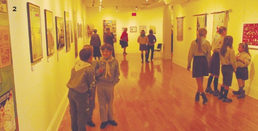2 – General view of exhibition gallery
