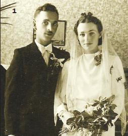 1 – Стефанія та Михайло Звонок, 1943 р., Львів