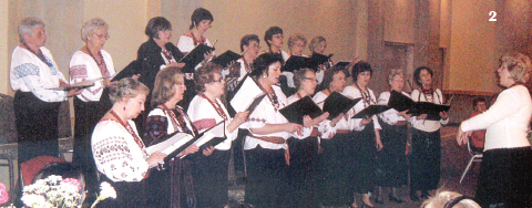 2 – Boyan Choir, conductor Natalia Fuchylo (right)