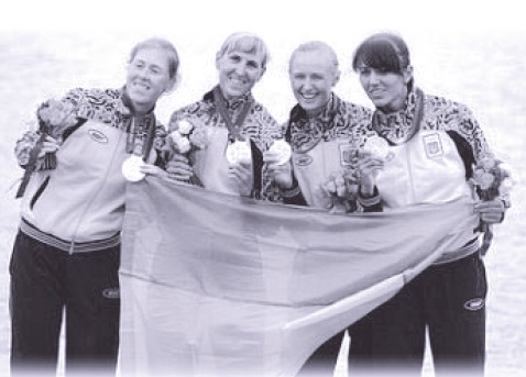 2 - Жіноча парна четвірка в академічному веслуванні принесла Україні золоту медаль