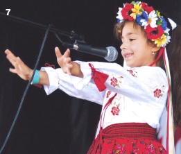 7 – Переможниця “Української зірки” в категорії “Наймолодші” Катруся Вайнберг (7 років)