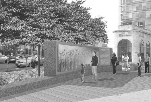 1 - Меморіал Голодомору у Вашингтоні за дизайном “Поле пшениці” архітектора Лариси Курилас