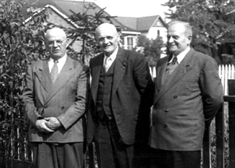1 - Three brothers who came to Canada to start new lives (L. to R.): Joseph, Franz, and Hnat Martyniuk